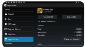 LEXIBOOK PLAYDROID TV - Désinstaller un JEU - 2
