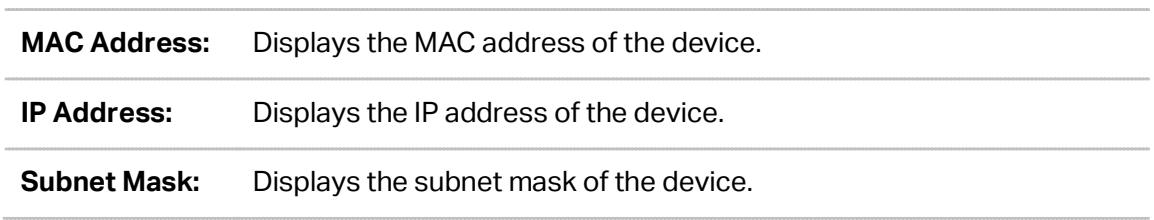TP-LINK EAP225 - LAN Information - 2