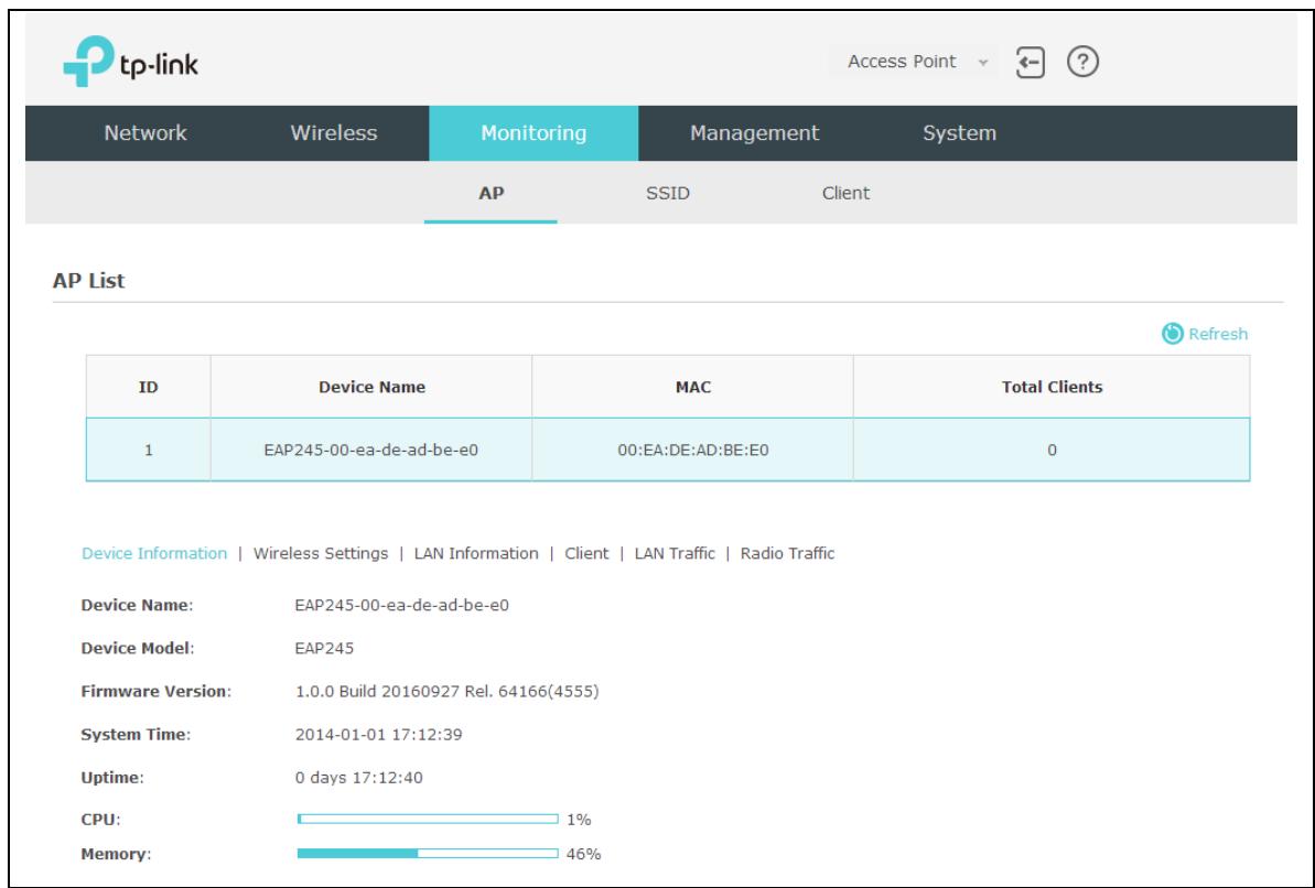 TP-LINK EAP225 - AP - 1