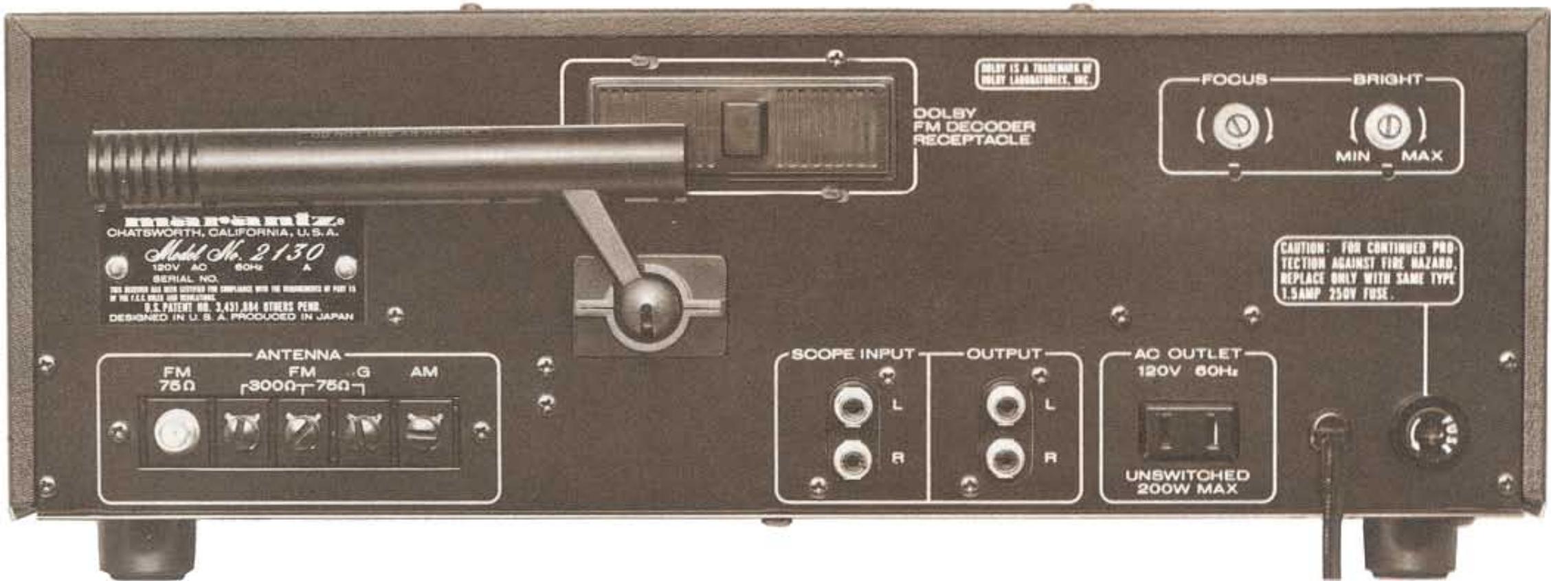 MARANTZ 2130 - CUSTOM INSTALLATION - 2
