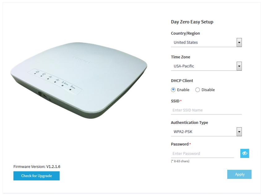 NETGEAR WAC510 - To connect to the access point over WiFi using a WiFi-enabled computer or mobile device: - 1