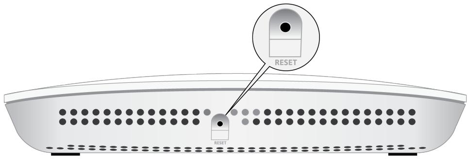 NETGEAR WAC510 - To reset the access point to factory default settings: - 1