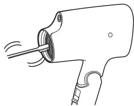 PANASONIC EH-NA66 - Maintaining the air outlet - 1