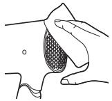 PANASONIC EH-NA66 - Maintaining the air inlet - 1