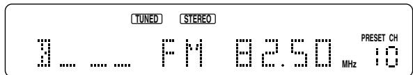 MARANTZ ST-83 - Mémorisation (nom de station, ETC.) - 4