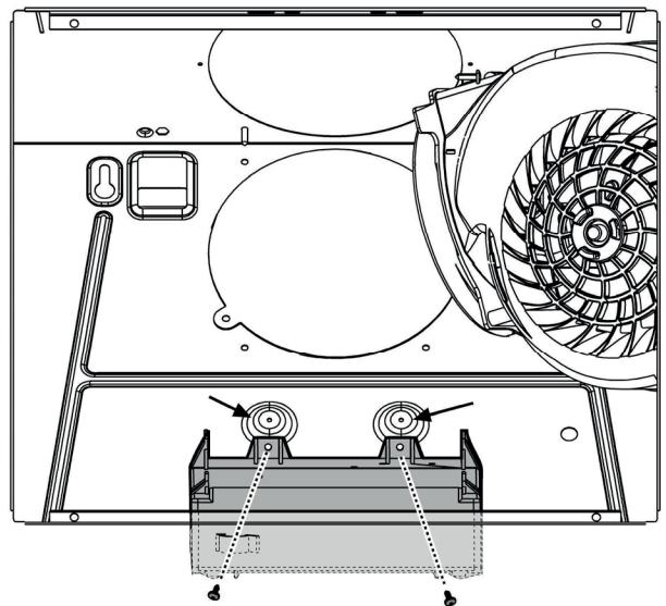 ESSENTIELB EHDD 614B  -  EHDD 614N -  EHDD 914B -  EHDD 914N - Pour fixer la hotte au mur - 16