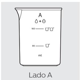 A Δ + θ 160 — U 80 — U ml Lado A