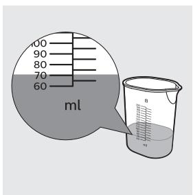 00 90 80 70 60 ml 0 m
