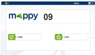 MAPPY POID LOURD - Eteindre votre appareil - 1
