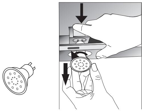 LEISURE H102K  -  H102X - Replacement of LED Lamp - 1