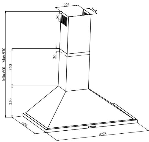 LEISURE H102K  -  H102X - Technical specifications of your appliance - 2