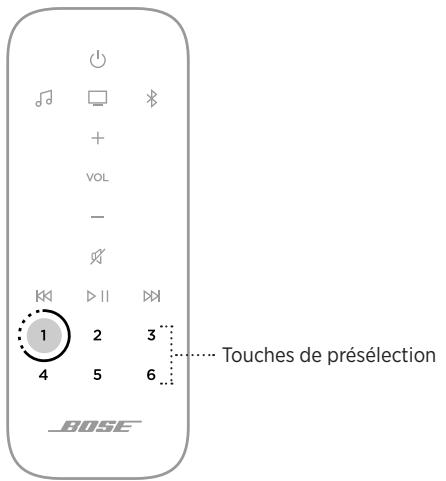 BOSE SOUNDBAR 500 - DéFInITION D'UNE PRÉSELECTION - 2