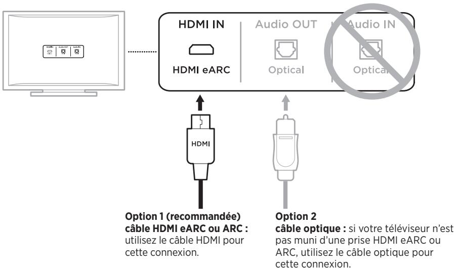 BOSE SOUNDBAR 500 - OPTIONS DE CONNEXION - 1