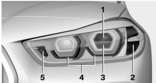 BMW X2 - Feux avant - 1