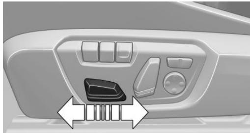 BMW X2 - Réglage longitudinal - 1