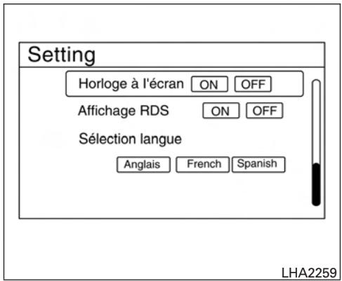 NISSAN TITAN - Réglage horloge - 1