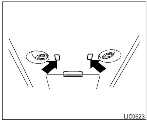 NISSAN TITAN - LAMPE DE LA CONSOLE (selon l'équipement) - 1
