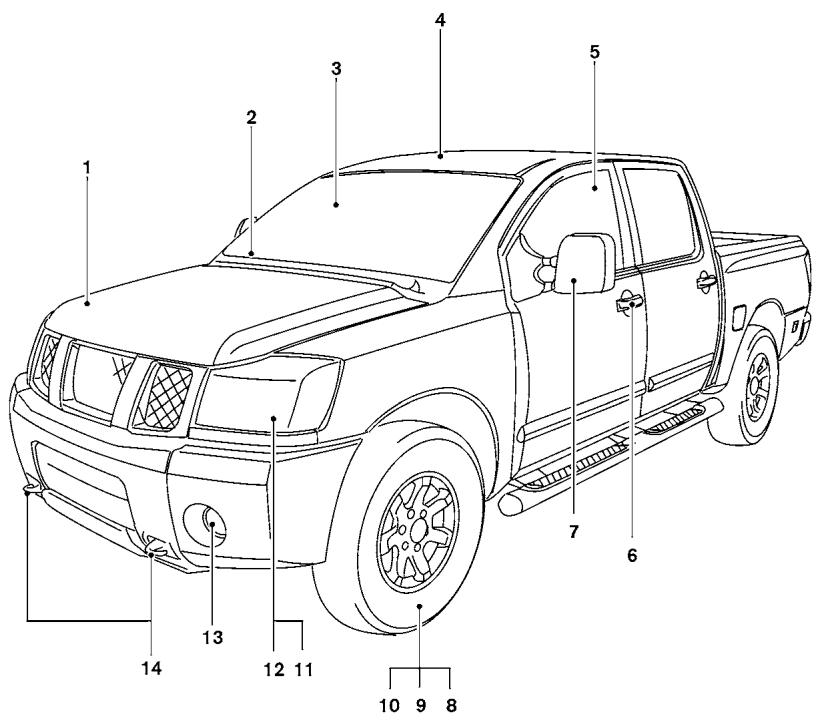 NISSAN TITAN - COUSSINS GONFLABLES, CEINTURES DE SÉCURITÉ ET DISPOSITIFS DE RETENUE POUR ENFANT - 2