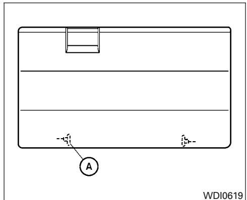 NISSAN TITAN - MICROFILTRE DE L'HABITACLE (selon l'équipement) - 1