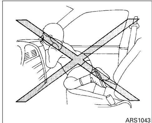 NISSAN TITAN - PRÉCAUTIONS CONCERNANT LE DISPOSITIF DE PROTECTION COMPLÉMENTAIRE - 6