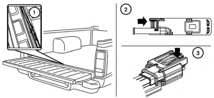 NISSAN TITAN - Installation du hayon - 1
