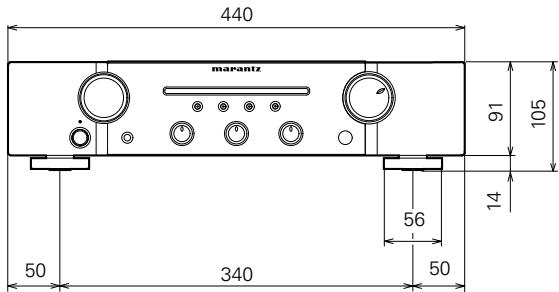 MARANTZ ST320L - ■ Dimensions - 3