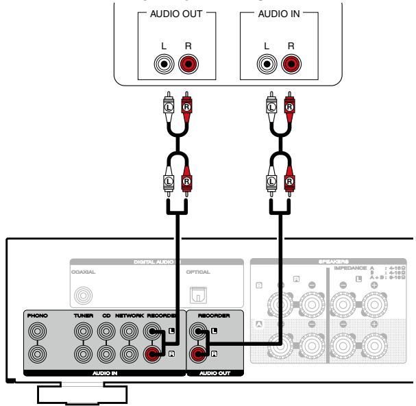 MARANTZ ST320L - Connexion d'un dispositif d'enregistrement - 1
