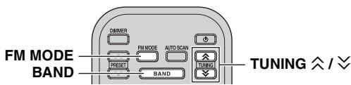 YAMAHA T-D500 - Automatische und manuelle Abstimmung - 2