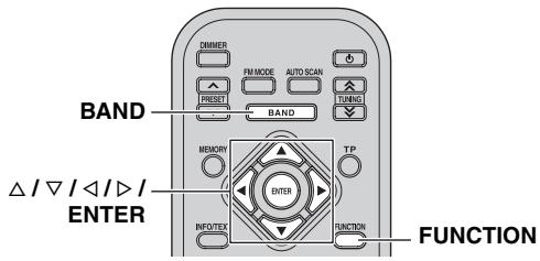YAMAHA T-D500 - De FM/AM-functions gebruiken - 1