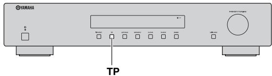 YAMAHA T-D500 - TP Search function (FM stations only) - 1