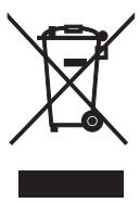 YAMAHA T-D500 - Användarinformation, beträffande insamling och dumping av gammal utrustning och använda batterier - 1