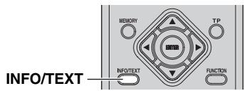 YAMAHA T-D500 - Receiving Radio Data System information (FM stations only) - 2