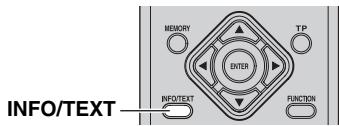 YAMAHA T-D500 - DAB station information - 2