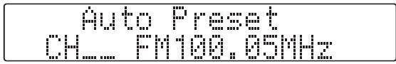 YAMAHA T-D500 - Automatic station preset - 1