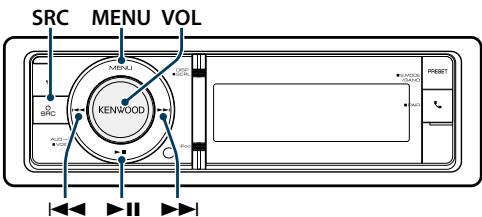KENWOOD T92L - Wieder Anbringen der Frontblende - 3