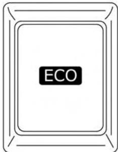 NISSAN LEAF 2018 - COMMUTATEUR ECO (ÉCONOMIE) - 1