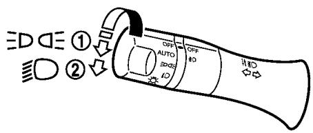 NISSAN LEAF 2018 - INTERRUPTEUR DES PHARES ET DES CLIGNOTANTS - 1
