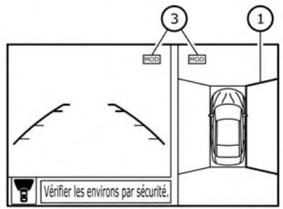 NISSAN LEAF 2018 - FONCTIONNEMENT DU SYSTème DE DETECTION D'OBJECTS MOBILES - 1
