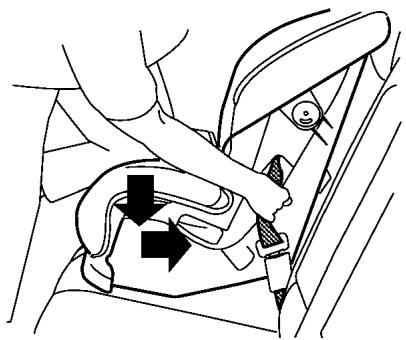 NISSAN LEAF 2018 - Ensemble de retenue d'enfant orienté vers l'avant - étape 5 - 1