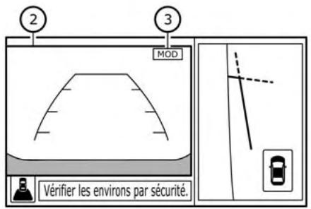 NISSAN LEAF 2018 - FONCTIONNEMENT DU SYSTème DE DETECTION D'OBJECTS MOBILES - 3