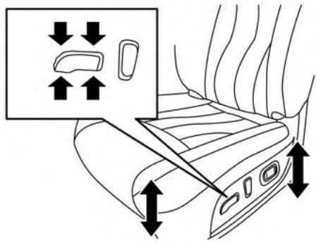 NISSAN LEAF 2018 - Inclinaison du dossier vers l'arrière - 5