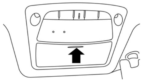 NISSAN LEAF 2018 - COMPARTIMENT DE RANGEMENT DE LA CONSOLE - 1