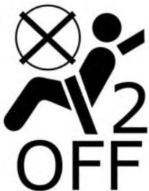 NISSAN LEAF 2018 - Siège du passager avant - 1