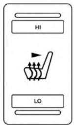 NISSAN LEAF 2018 - COMMUTATEURS DE SIÈGE CHAUFFANT (SELON L'ÉQUIPEMENT) - 1