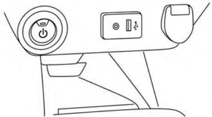 NISSAN LEAF 2018 - Bouton BACK (retour) - 1