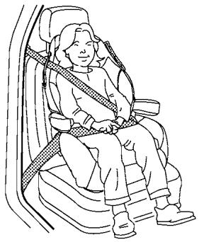 NISSAN LEAF 2018 - Siège du passager avant - 1