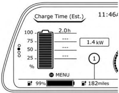 NISSAN LEAF 2018 - REMARQUE: - 1