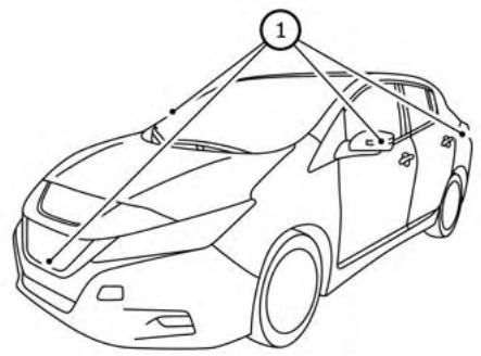 NISSAN LEAF 2018 - REMARQUE: - 1