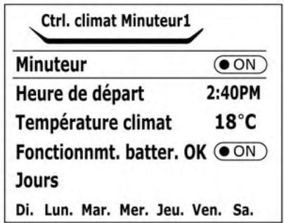NISSAN LEAF 2018 - Comment régler la minuterie de chauffage-climatisation - 13