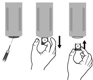 LG XDSS PLUS - Installation de la pile - 1